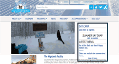 Desktop Screenshot of highlandsnordic.on.ca